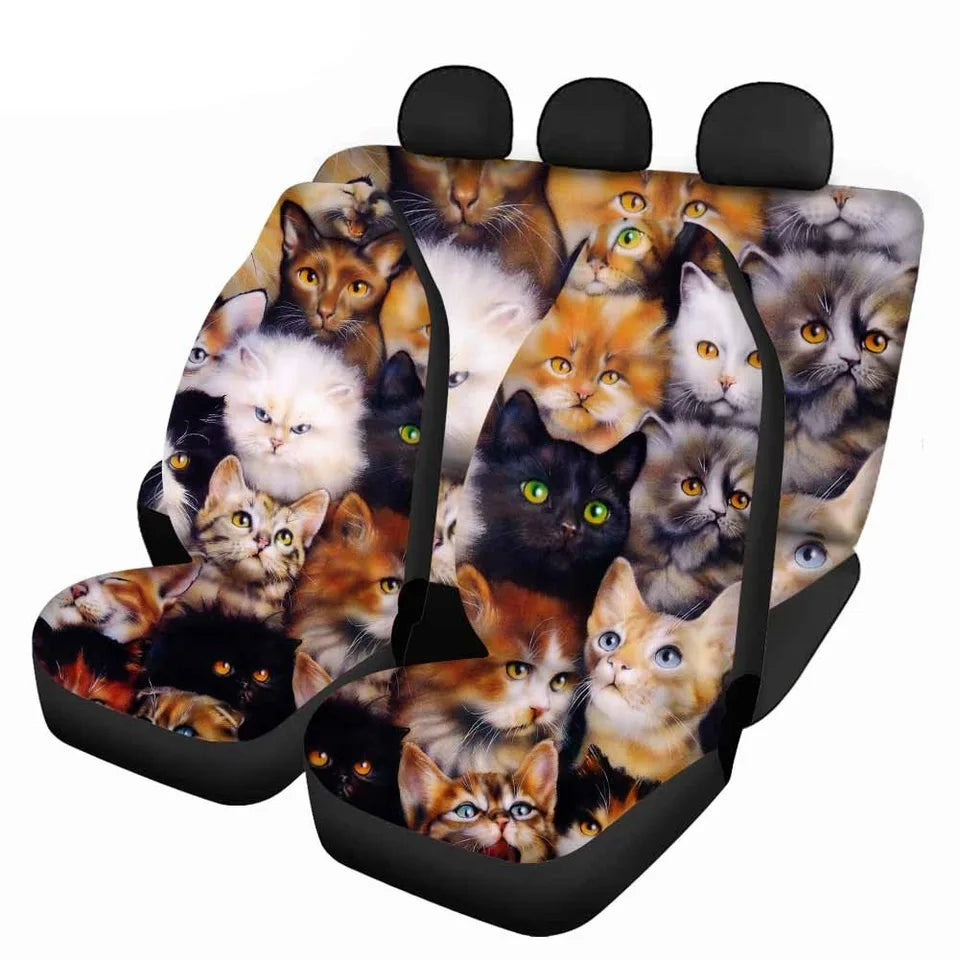 Fundas para todo tipo de autos (Poliester universal) SET COMPLETO ADELANTE Y ATRAS Los mas vendido del mes