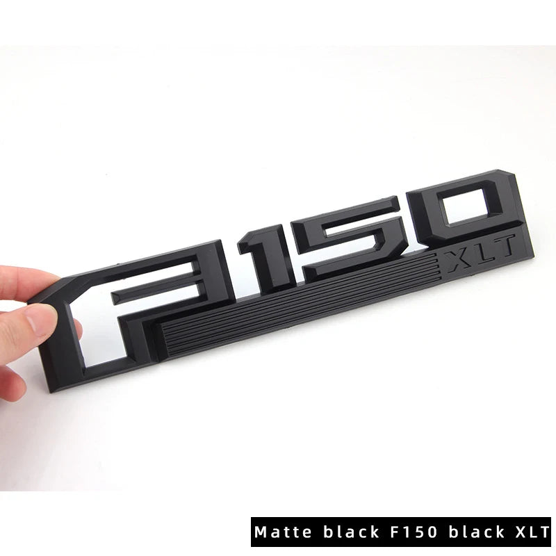 2PCS ABS Car sticker emblem accessories auto decal badge styling for Ford F-150 raptor xlt lARIAT Logo