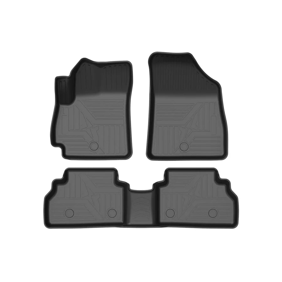 Interior Auto Accessories For Chevrolet Tracker Trax 2019 2020 2021 2022 2023 Floor Mats Rear Trunk Mats Car Parts TPE 3D Mats