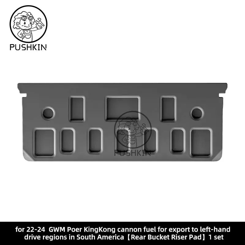 For GWM Poer KingKong 2025 2024 2023 Custom All-Weather TPE Floor Mat Trunk Mat Carpet Cover Auto Interior Accessories