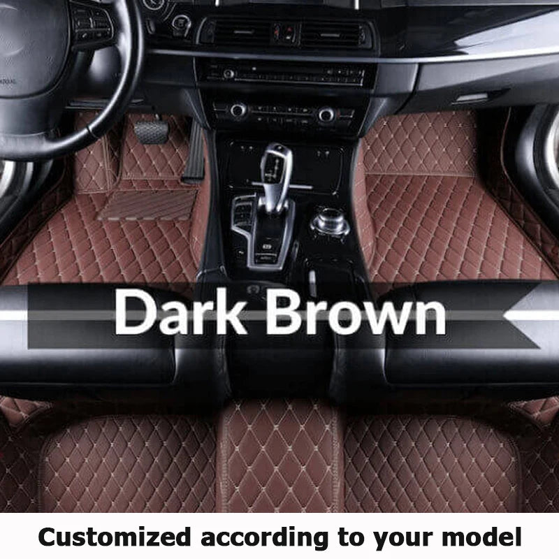Car Floor Mat For Seat León 5F 2013~2019 Waterproof Tapete Automotivo Para Carro Car Mats Set Alfombra Para Auto Car Accessories