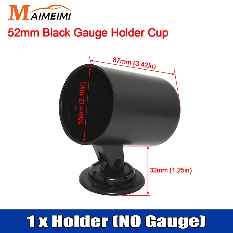 Universal 52mm 2" Car Auto Exhaust Gas Temp Gauge 300~1300 Celsius 12V Exhaust Gas Temp Gauge Ext Temp Meter EGT With Sensor