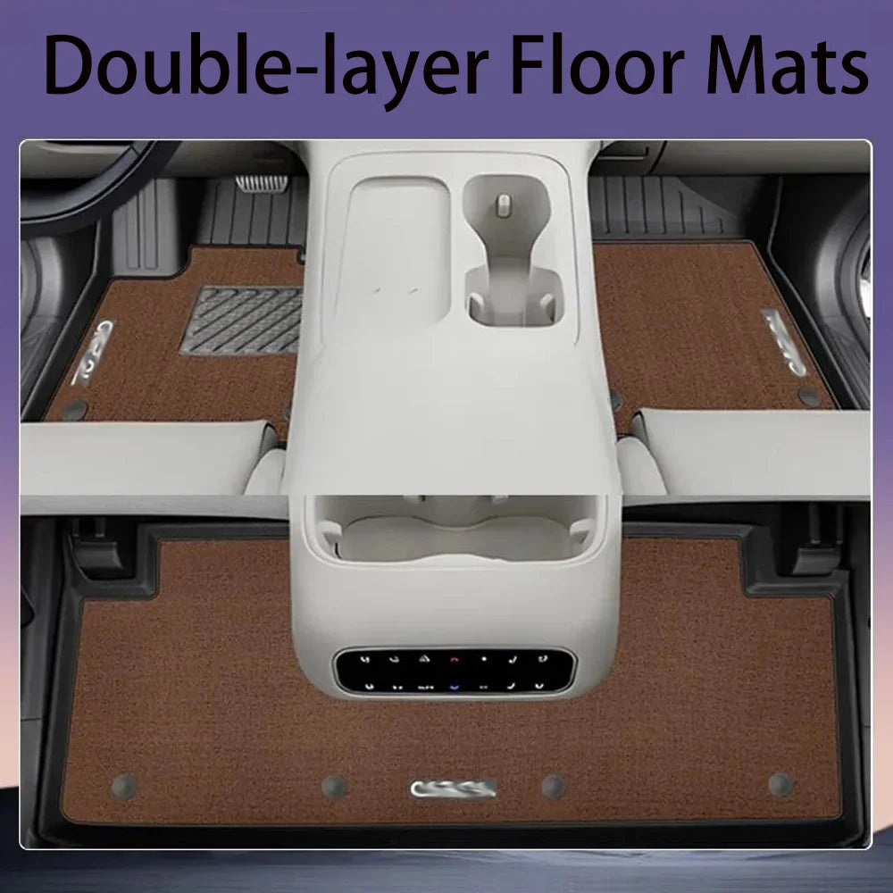 For Leapmotor B10 2025~2026 LHD Car TPE Floor Mats Waterproof Carpets Anti-scratch Protection Interior Accessories