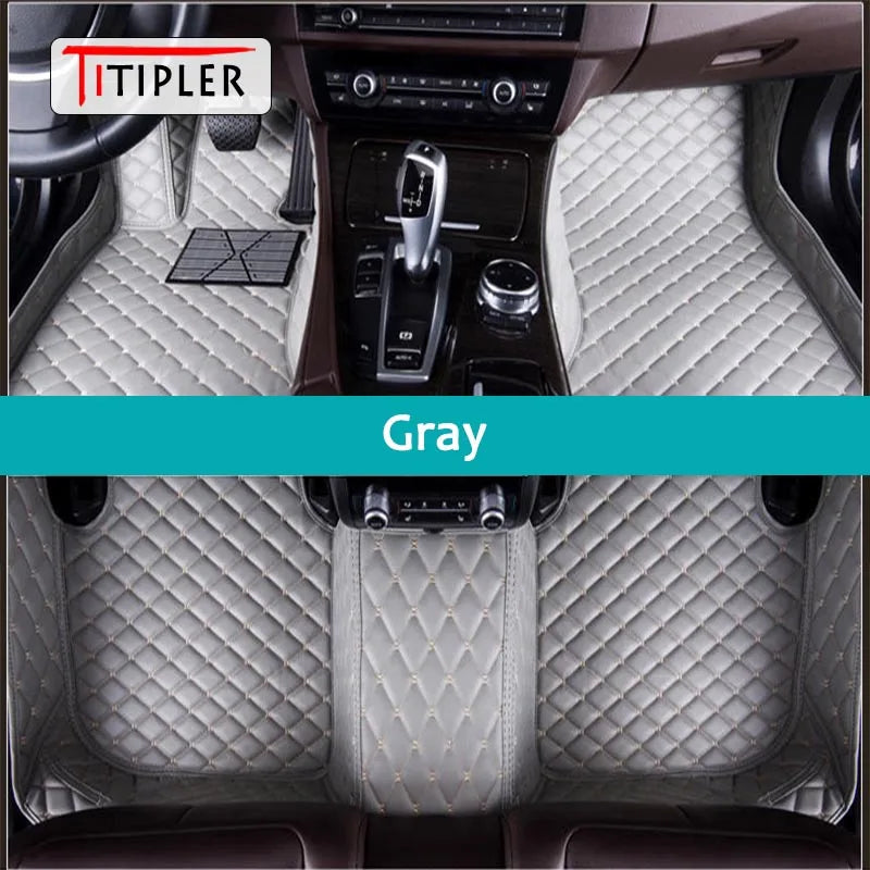 TITIPLER Custom Car Floor Mats For Alfa Romeo Stelvio Auto Carpets Foot Coche Accessorie
