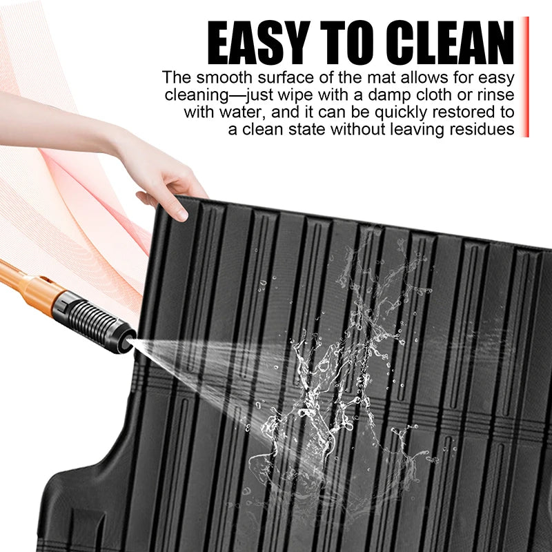 For KIA Tasman 2025+ Trunk Mats TPE Material Waterproof Cargo Liner Pads Auto Protective Mat Car Accessories