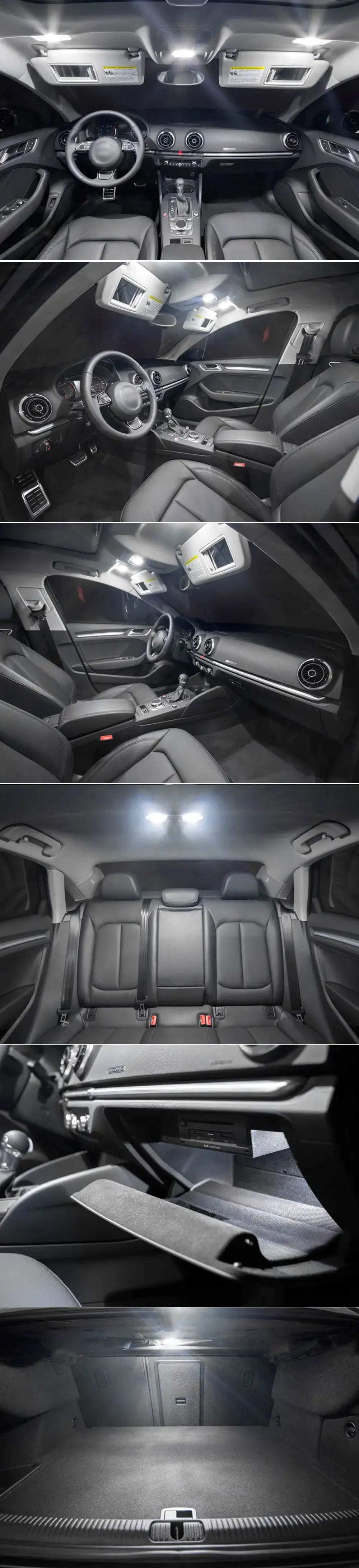 Car Interior Light LED For RENAULT Grand Scenic 2 3 2004 2005 2006 2007 2008 2009 2010 2011 2012 2013 2014 2015 2016 Canbus