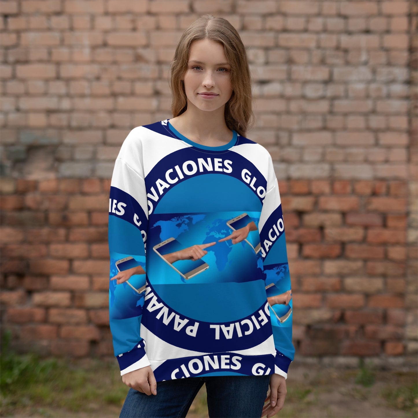 Sudadera unisex moda Caballero Innovaciones Globales Line Los mas vendidos del mes