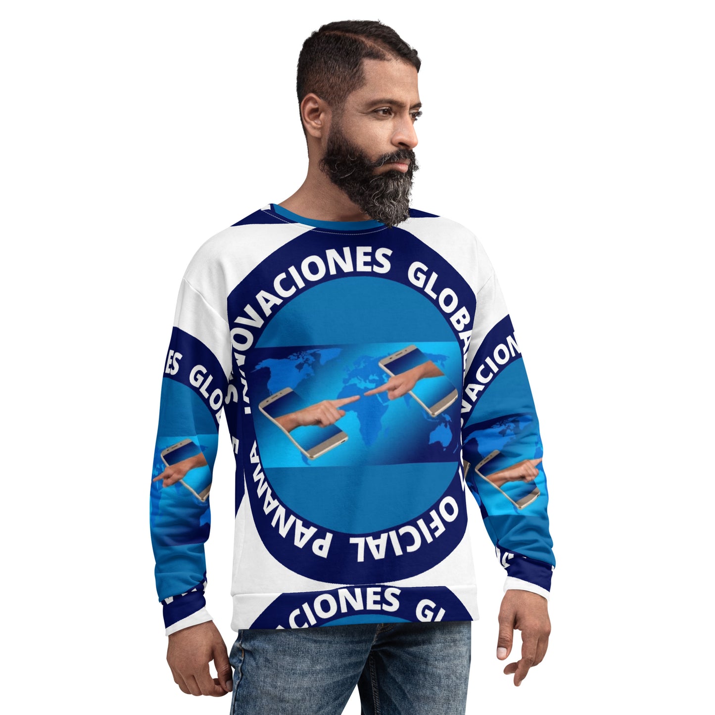 Sudadera unisex moda Caballero Innovaciones Globales Line Los mas vendidos del mes