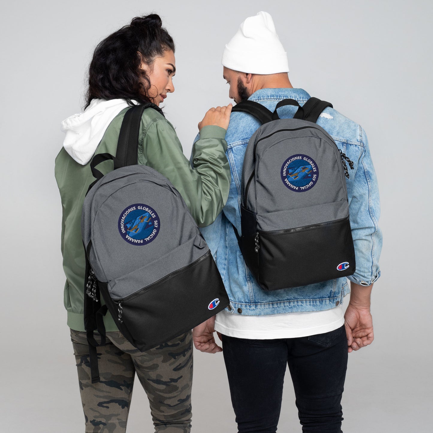 Mochila bordada Champion x Innovaciones Globales Los mas vendidos del mes