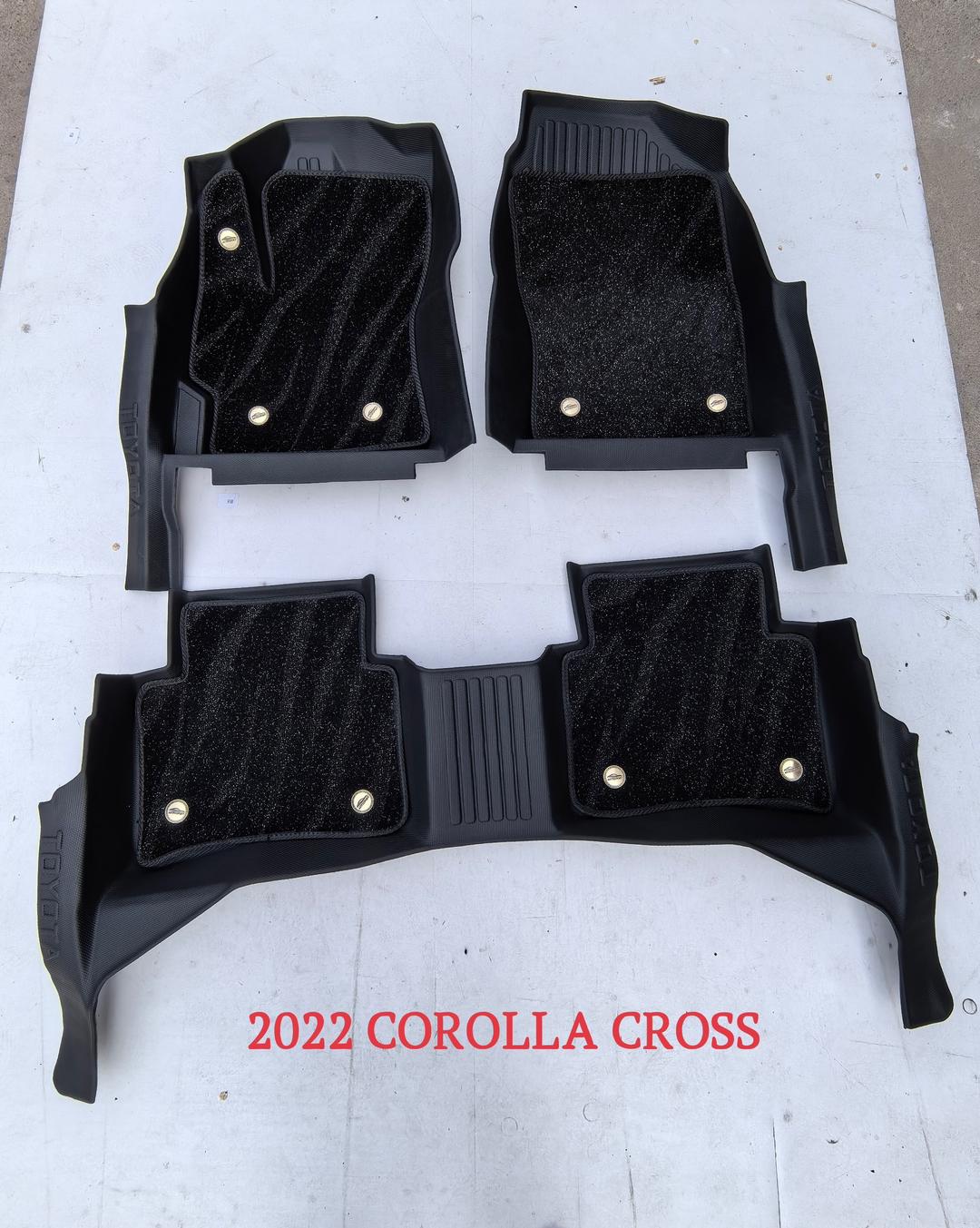 TPE Alfombras DOBLES TERMOPLÁSTIC ELASTOMER Personalizadas TPE A Medida Exacta de tu Automóvil 7 a 9 Pasajeros 3 Filas Alfombras TPE + Alfombras de Maletero o Cajuela