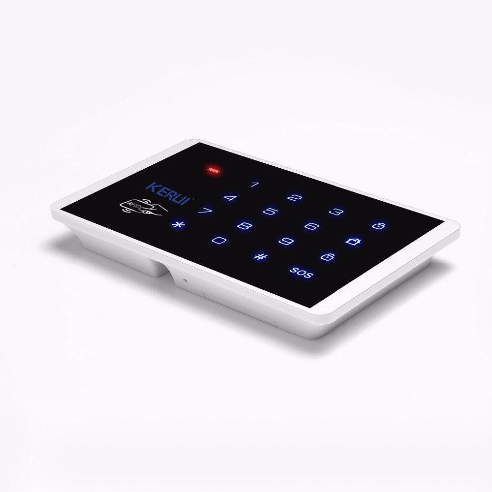 Teclado de alarma con pantalla táctil