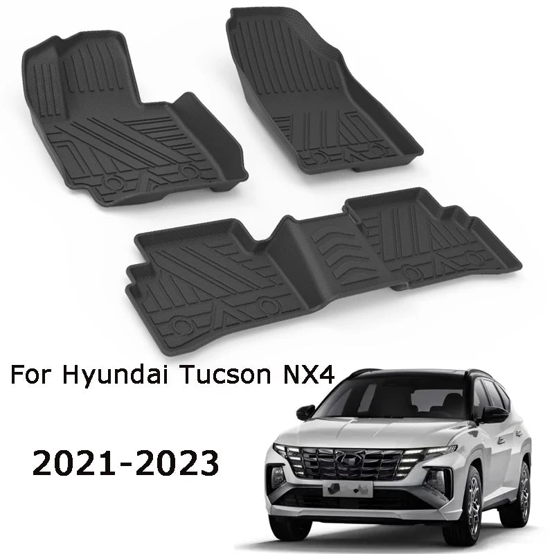 Alfombras Personalizadas PVC Impermeables para Automoviles SET COMPLETO