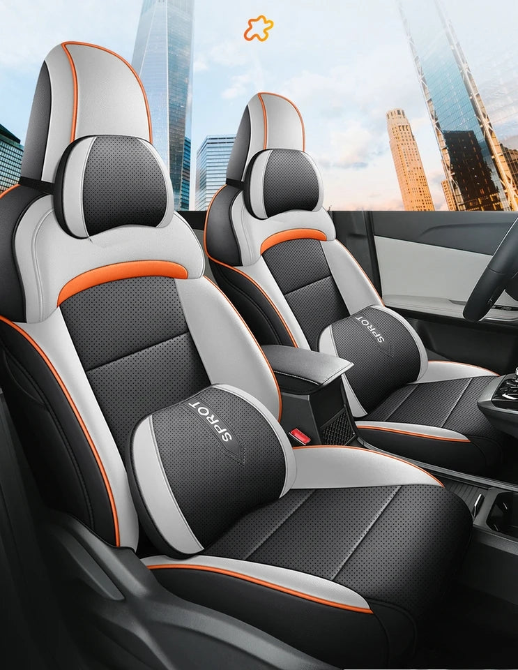 Fundas Personalizadas Protectoras Para Asientos Automoviles SET COMPLETO