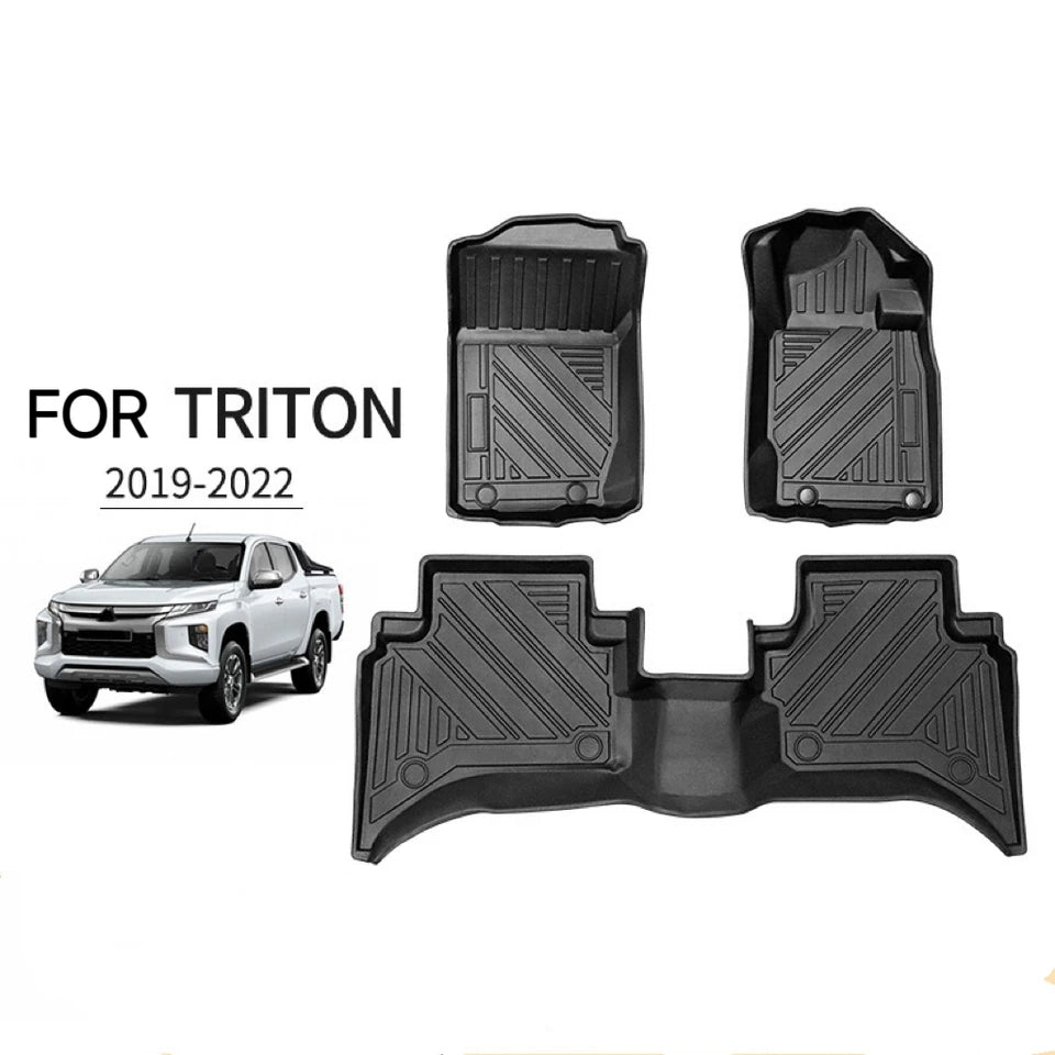 Alfombras Personalizadas PVC Impermeables para Automoviles SET COMPLETO