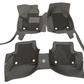 Alfombras Impermeables Dobles Hechas con cuero ecológico artificial ala medida exacta de cada automóvil 3 Filas de Alfombras 7 a 9 Asientos del Automóvil ( NO INCLUYE ALFOMBRAS DE MALETERO O CAJUELA )