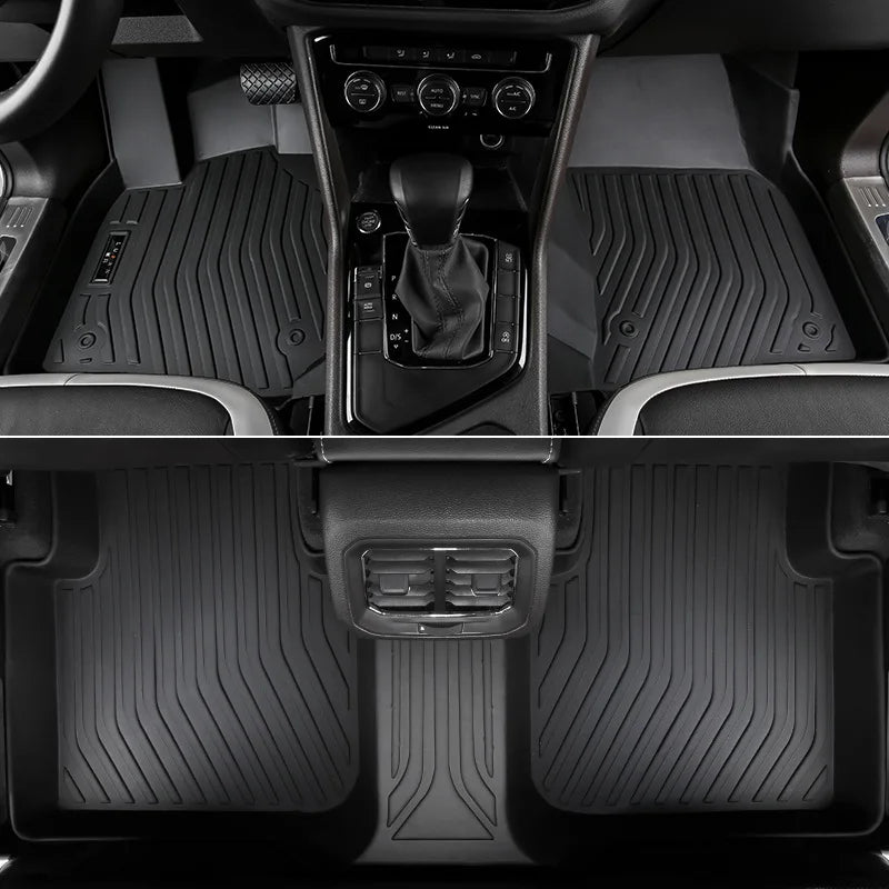 Floor Mat for Volkswagen VW Tayron Mk2 Tiguan 2024~2026 TPE Foot Interior Liner Waterproof Trunk Pad Carpet Custom Accessories