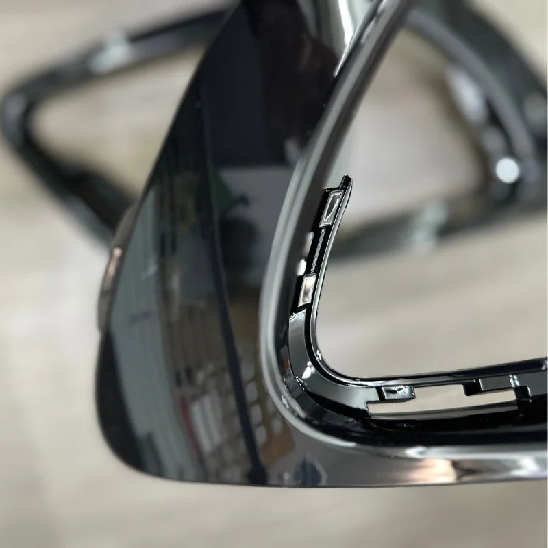 Fog Headlight Frame Right Left Protector Grill For Renault Fluence 2013-2016 Abs Chrome Black 261A23821R 261A32113R