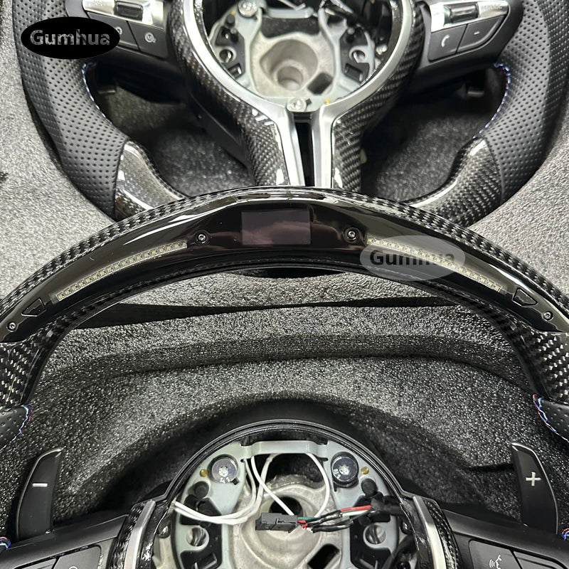 M Sport LED Steering Wheel For M1 M2 M3 M4 M5 M6 F30 F31 F32 F35 F36 F48 F52 F01 F02 F03 F10 F11 F13 F15 F16 F20 F21 F22 F25 F23