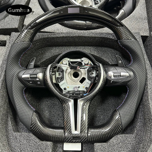 M Sport LED Steering Wheel For M1 M2 M3 M4 M5 M6 F30 F31 F32 F35 F36 F48 F52 F01 F02 F03 F10 F11 F13 F15 F16 F20 F21 F22 F25 F23