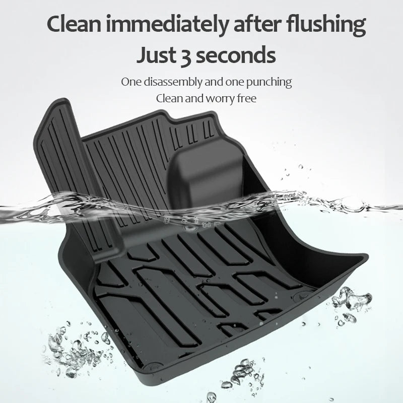 For Lynk Co 900 2025 2026 6 Seats Car TPE Floor Mats Waterproof Leather Foot LHD Mud Carpet Rug Auto Car Interior Accessories