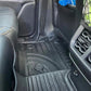 3D TPE Car Floor Mats Floor Liners for Ford Ranger Raptor 2018 2019 2020 2021 2022 Waterproof High Edge Mat 4x4 Car Accessories