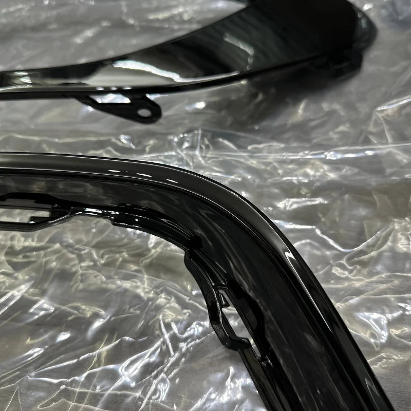 Fog Headlight Frame Right Left Protector Grill For Renault Fluence 2013-2016 Abs Chrome Black 261A23821R 261A32113R