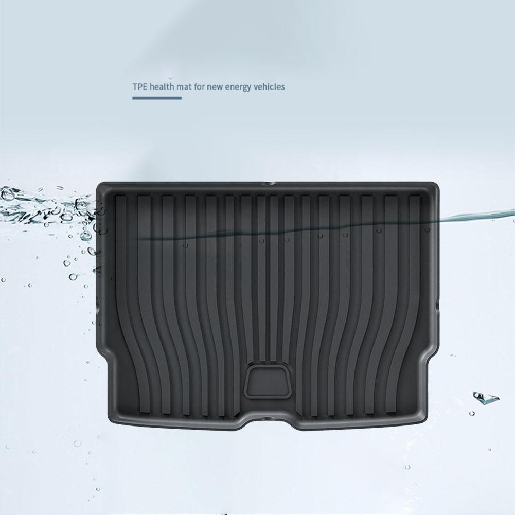 For 24 Volvo EX30 Car Floor Mat Special Car Fully Enclosed Full TPE Floor Mat Trunk Mat Car Trunk Mat Non-slip Car Accessories
