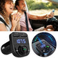 Bluetooth 5.0 Car Dual USB Fast Charger FM Transmitter Bluetooth Handsfree Car Kit Audio Modulator MP3 Player Audio Receiver