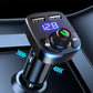 Bluetooth 5.0 Car Dual USB Fast Charger FM Transmitter Bluetooth Handsfree Car Kit Audio Modulator MP3 Player Audio Receiver