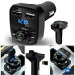 Bluetooth 5.0 Car Dual USB Fast Charger FM Transmitter Bluetooth Handsfree Car Kit Audio Modulator MP3 Player Audio Receiver