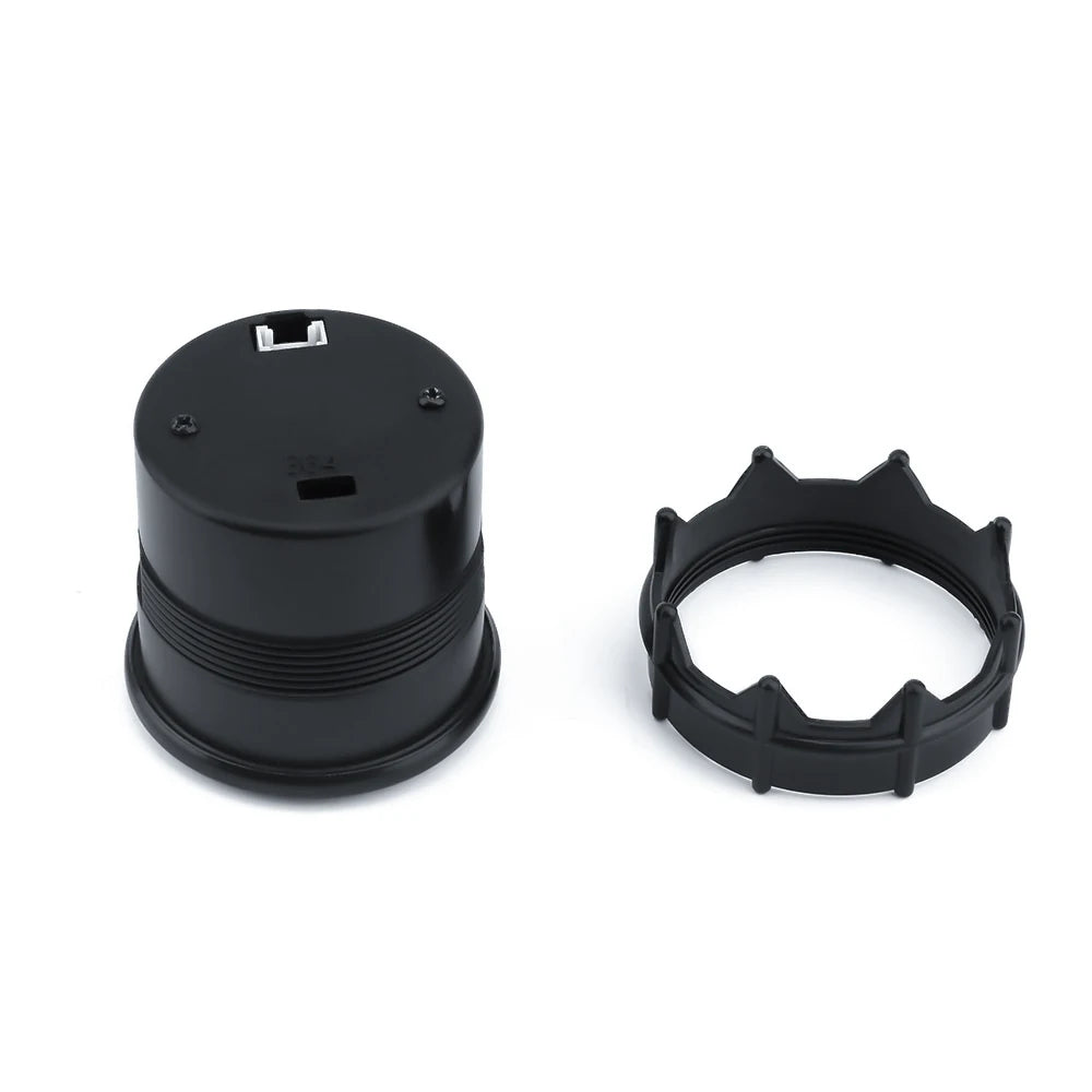 Dynoracing 2" 52mm Dual Display Oil Pressure Gauge 0-7 BAR  7 Colors LED Oil Press Meter High Speed Motor With Sensor  BX101734