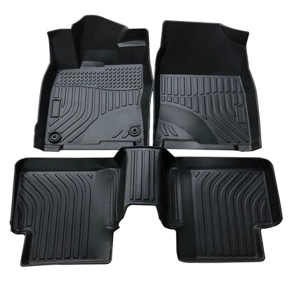 For Audi Q5L 2018-2024  Rubber Floor Mats Waterproof Non-Slip Fully Surrounded Car Accessories Car Rugs TPE Foot Pad