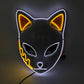 Halloween Carnival Party Costume Decoration Luminous LED Mask Halloween Mask LED Maske Light Up Party Masks for Glow Party