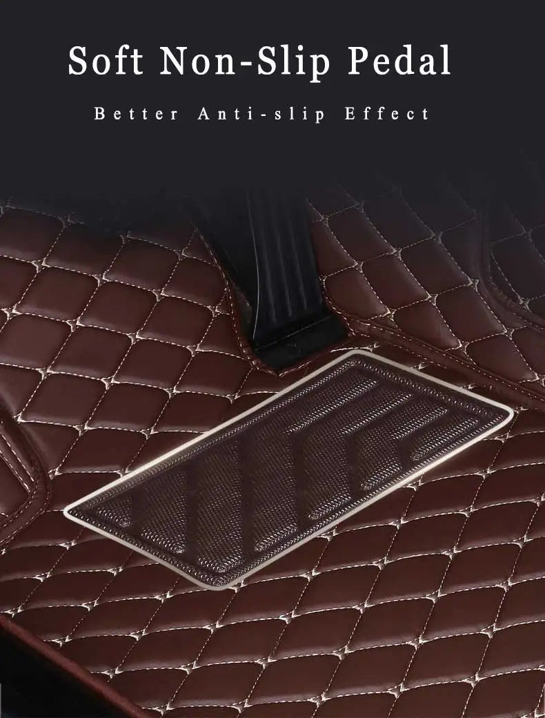 Car Floor Mat For Seat León 5F 2013~2019 Waterproof Tapete Automotivo Para Carro Car Mats Set Alfombra Para Auto Car Accessories