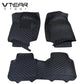Vtear for Geely atlas car floor mats waterproof foot pad carpet leather rugs car-styling interior automobile accessories 2018