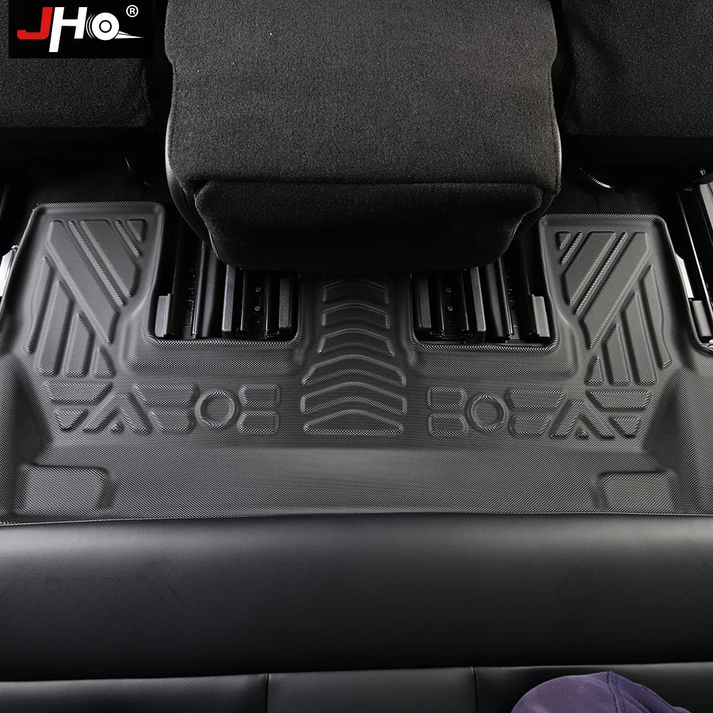 JHO TPE Car Rubber Floor Mat Carpet Cover For Ford Explorer 2020 2021 Base Limited XLT Platinum ST Interior Accessories
