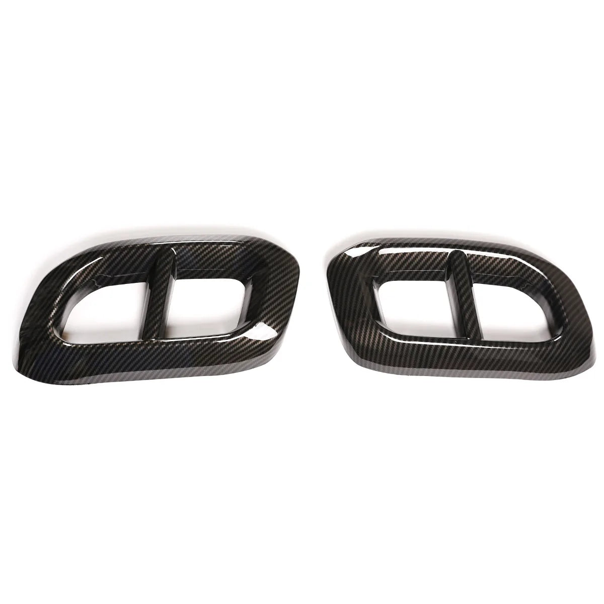 For 2020-22 Mercedes-Benz GLE 350 GLE 450 GLC GLS W167 X253 X167 2020 ABS car muffler exhaust pipe tail cover decorative sticker