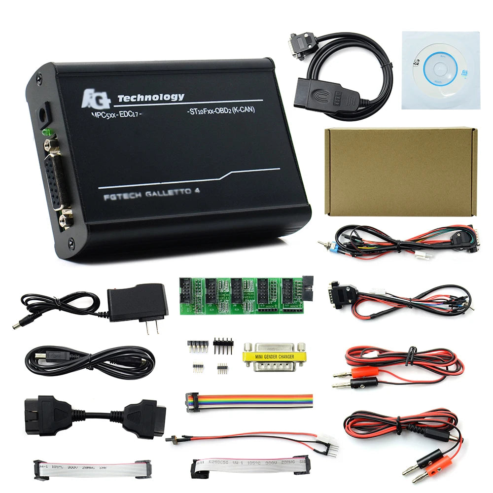A+Fgtech Galletto 4 Master V54 FG-tech V54 0475 Support BDM Full Function Auto ECU Chip Tuning Tool