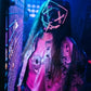 Halloween Carnival Party Costume Decoration Luminous LED Mask Halloween Mask LED Maske Light Up Party Masks for Glow Party
