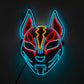 Halloween Carnival Party Costume Decoration Luminous LED Mask Halloween Mask LED Maske Light Up Party Masks for Glow Party