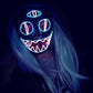 Halloween Carnival Party Costume Decoration Luminous LED Mask Halloween Mask LED Maske Light Up Party Masks for Glow Party