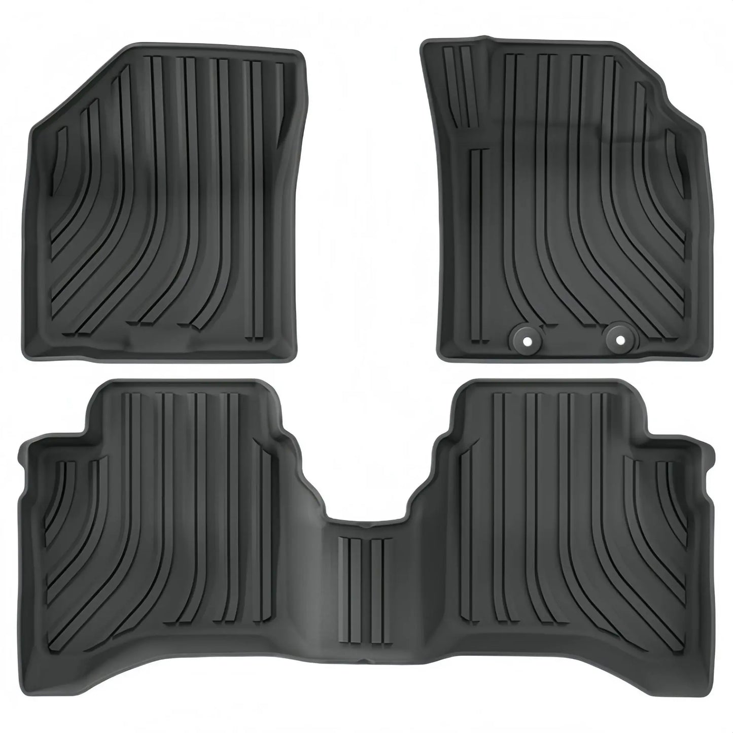 Custom Fit TPE Car Floor Mat & Rear Trunk Mat for 2024 Suzuki Fronx (RHD) - Waterproof, Durable All-Weather Auto Liners