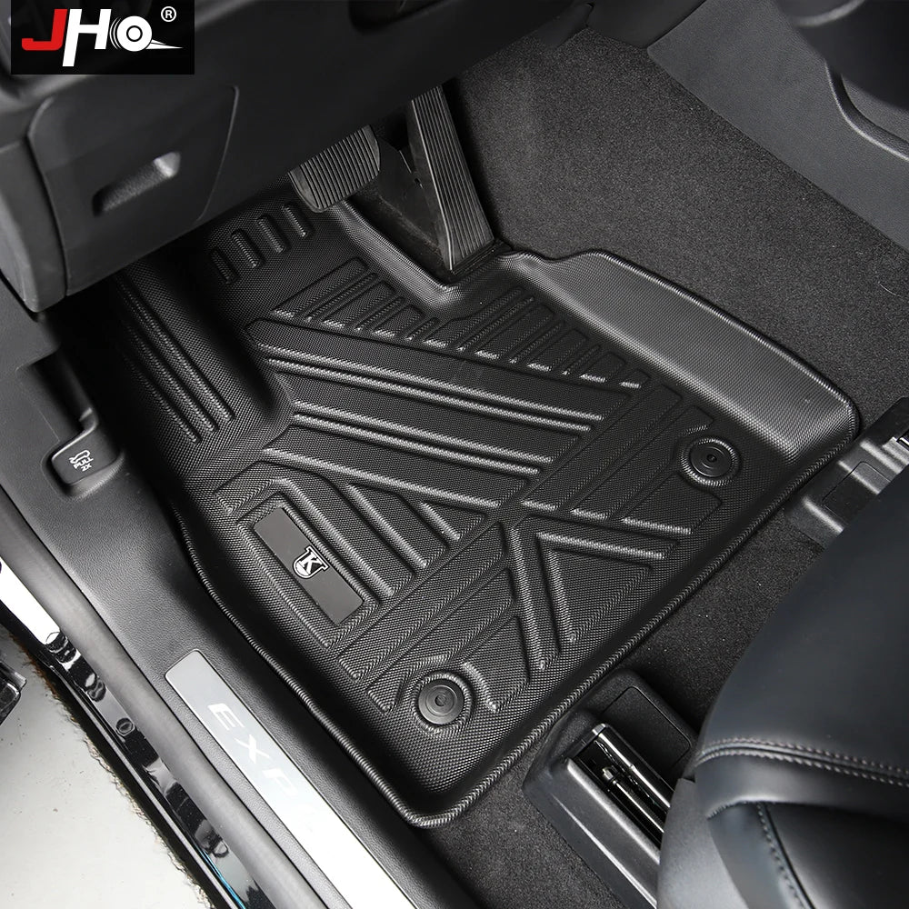 JHO TPE Car Rubber Floor Mat Carpet Cover For Ford Explorer 2020 2021 Base Limited XLT Platinum ST Interior Accessories