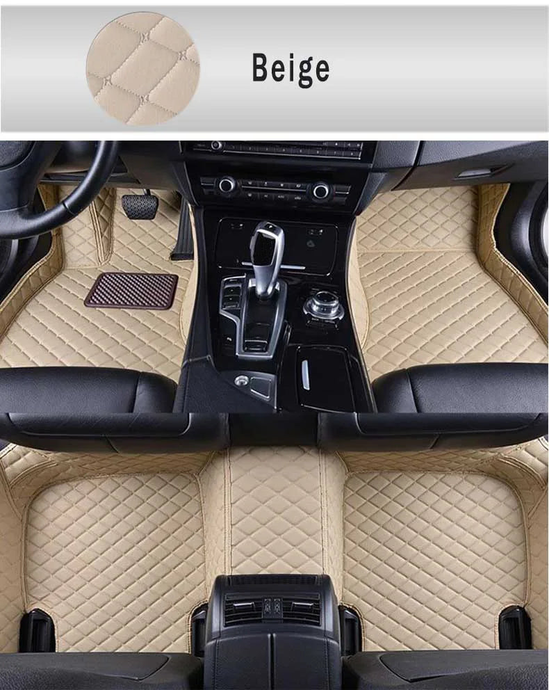 Car Floor Mat For Seat León 5F 2013~2019 Waterproof Tapete Automotivo Para Carro Car Mats Set Alfombra Para Auto Car Accessories