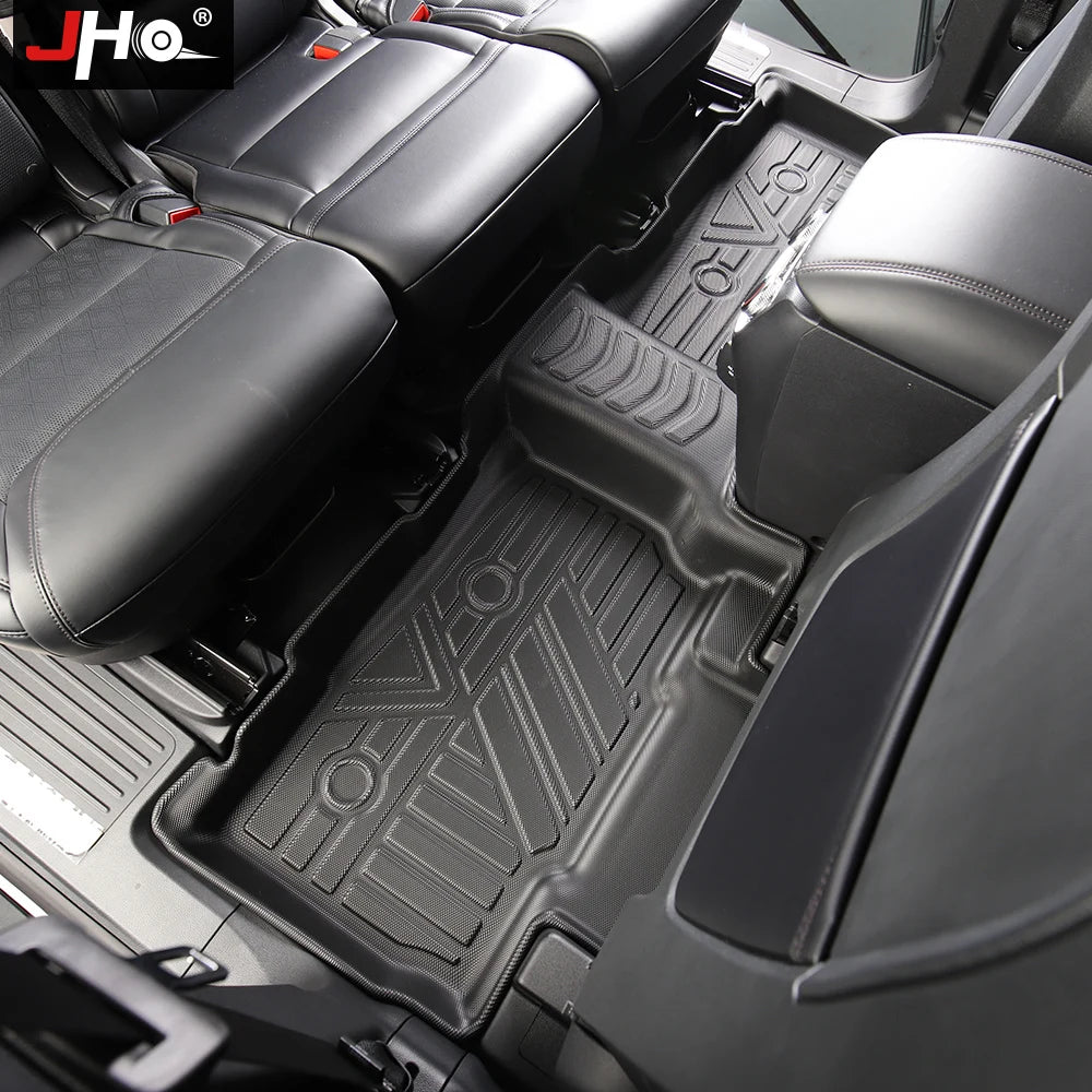 JHO TPE Car Rubber Floor Mat Carpet Cover For Ford Explorer 2020 2021 Base Limited XLT Platinum ST Interior Accessories