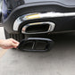 For 2020-22 Mercedes-Benz GLE 350 GLE 450 GLC GLS W167 X253 X167 2020 ABS car muffler exhaust pipe tail cover decorative sticker