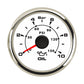 52mm 2'' Marine Boat Oil Pressure Gauge 0-5Bar 10Bar 30Bar Indicator Universal 12V/24V Car Pressure Meter with 7 Color Backlight