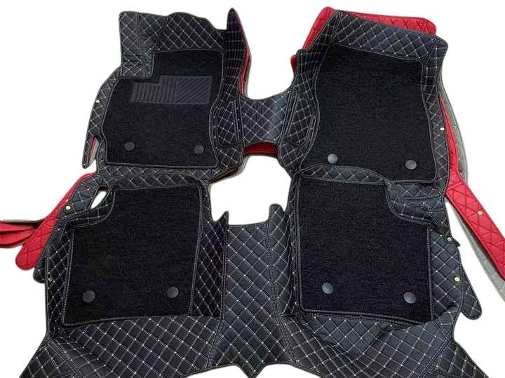 Alfombras Impermeables Dobles Hechas con cuero ecológico artificial ala medida exacta de cada automóvil 3 Filas de Alfombras 7 a 9 Asientos del Automóvil ( NO INCLUYE ALFOMBRAS DE MALETERO O CAJUELA )