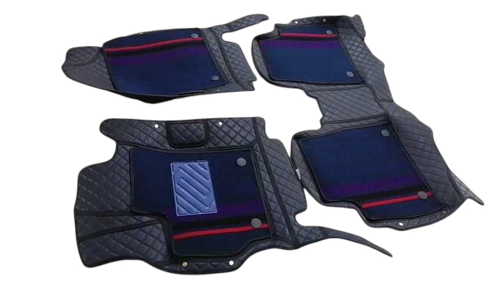Alfombras Impermeables Dobles Hechas con cuero ecológico artificial ala medida exacta de cada automóvil 3 Filas de Alfombras 7 a 9 Asientos del Automóvil ( NO INCLUYE ALFOMBRAS DE MALETERO O CAJUELA )
