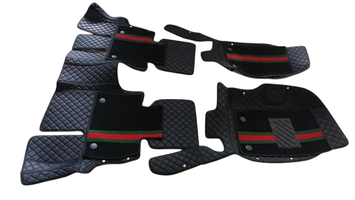 Alfombras Impermeables Dobles Hechas con cuero ecológico artificial ala medida exacta de cada automóvil 3 Filas de Alfombras 7 a 9 Asientos del Automóvil ( NO INCLUYE ALFOMBRAS DE MALETERO O CAJUELA )